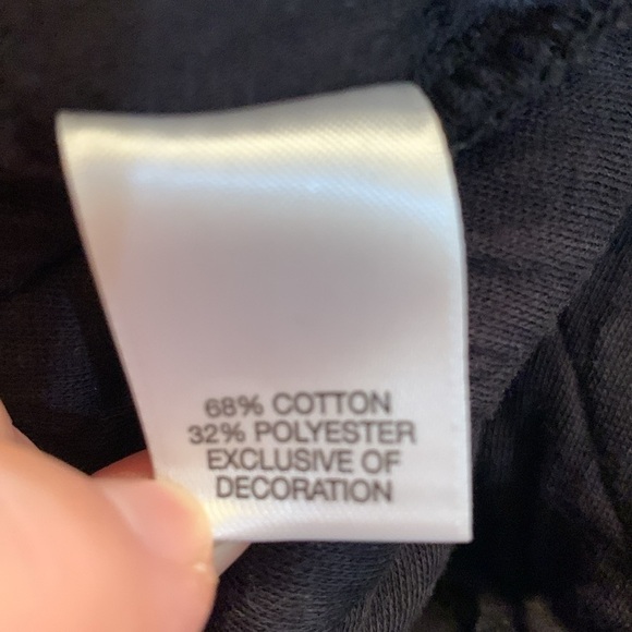 Daniel Cremieux Quilted Black Sweatshirt Size Large - Picture 5 of 5